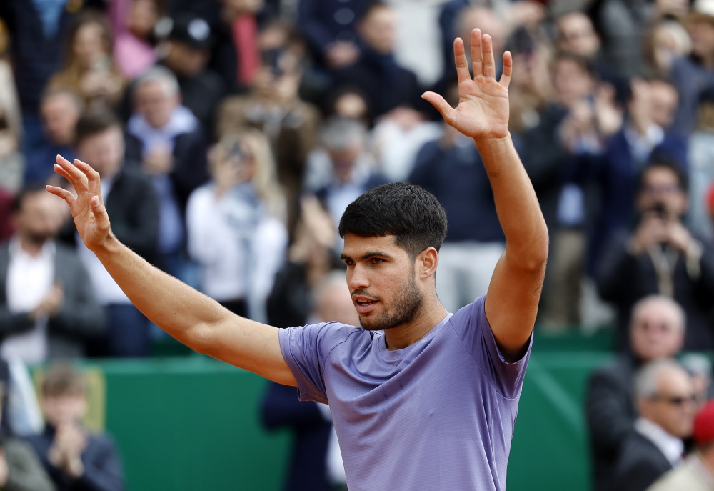 ATP总决赛逆转蒙特卡洛大师赛,阿尔卡拉斯惊艳四座 ATP总决赛逆转蒙特卡洛大师赛,阿尔卡拉斯惊艳四座